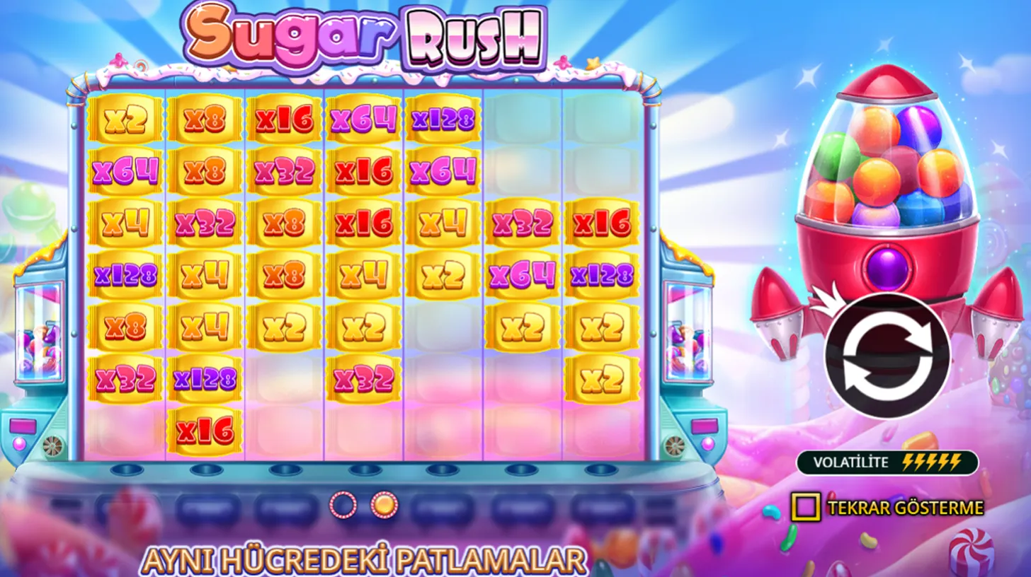 Sugar Rush Slotu
